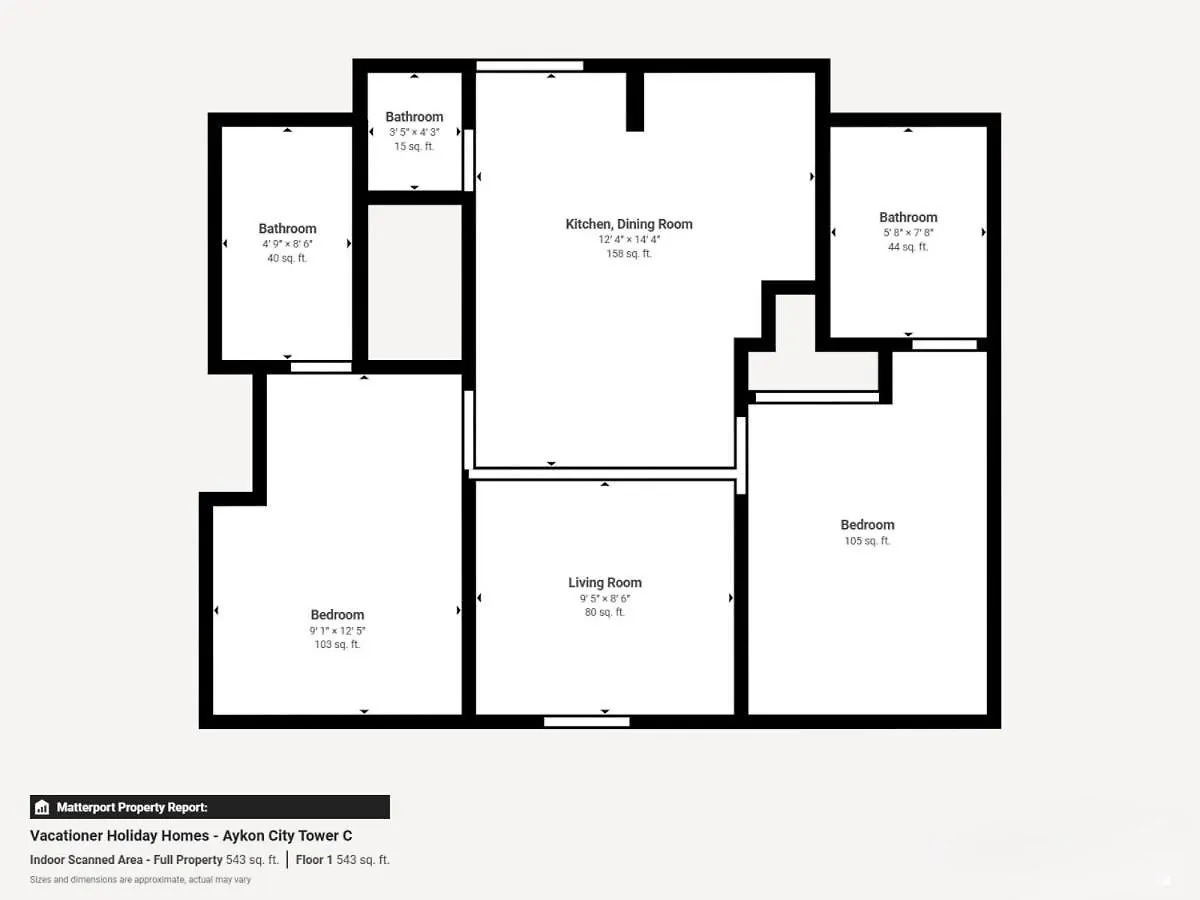 Aykon City 2 - Vibrant Two Bedroom Dubai